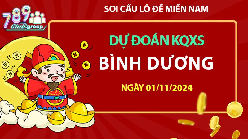 Giải mã dàn lô KQXS Bình Dương 01/11/2024 – Dàn đề chuẩn tại 789clubgroup 789club group