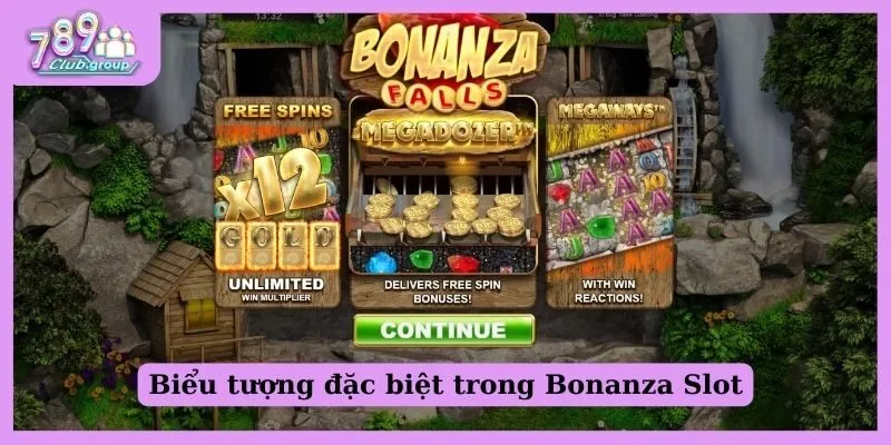 Biểu tượng đặc biệt trong slot game Bonanza