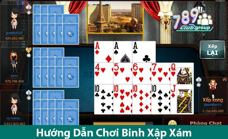 Kỷ Năng Chơi Bài Binh Xập Xám Đơn Giản Thắng Liên Tục ở 789 Club