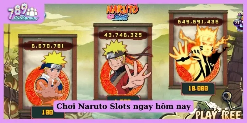 Chơi Naruto Slots ngay hôm nay